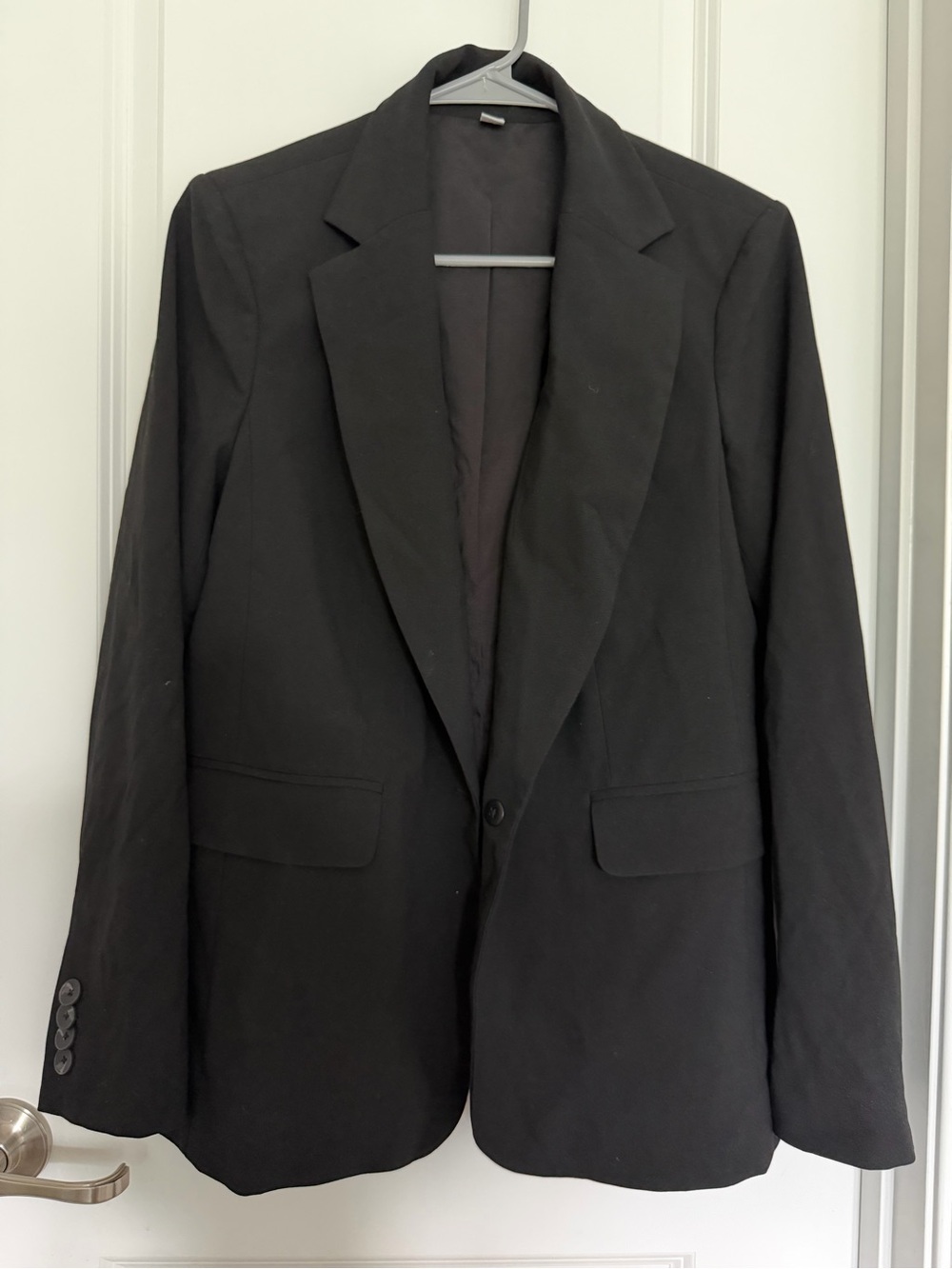 Women’s Blazer Black Size Medium